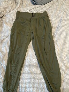 Women’s Lululemon Dance Studio  Green Jogger Pants - Lightweight